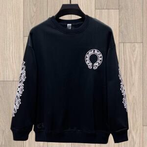 Classic Chrome Hearts Sweatshirts Black